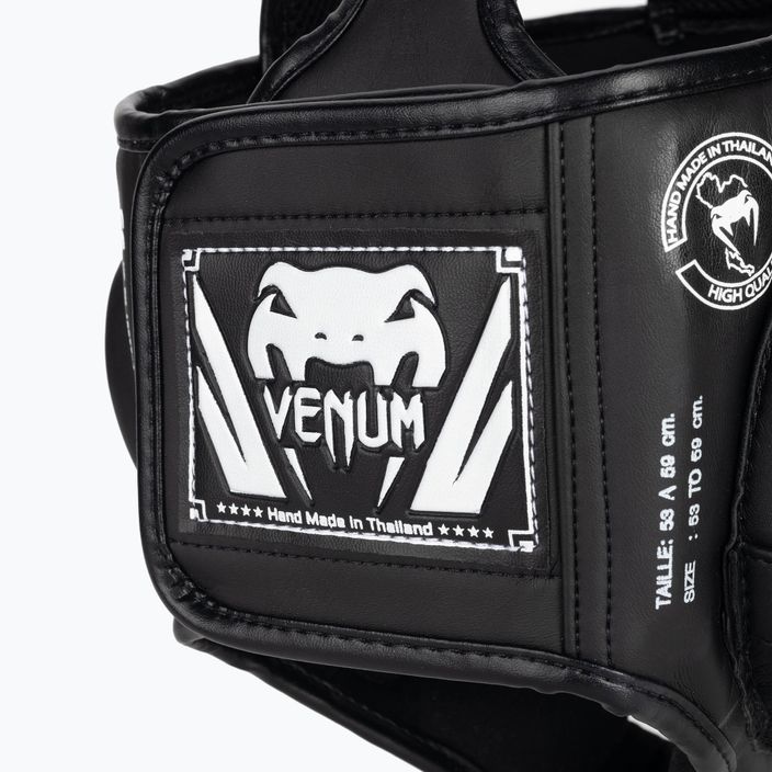 Venum Elite боксова каска черна/бяла 4