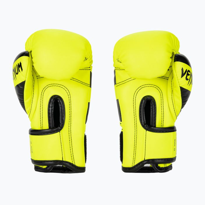 Venum Elite Boxing neo жълти детски боксови ръкавици 2