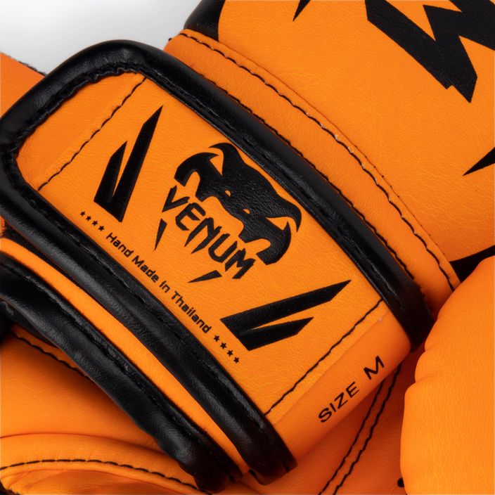 Детски боксови ръкавици Venum Elite Boxing флуоро оранжеви 4