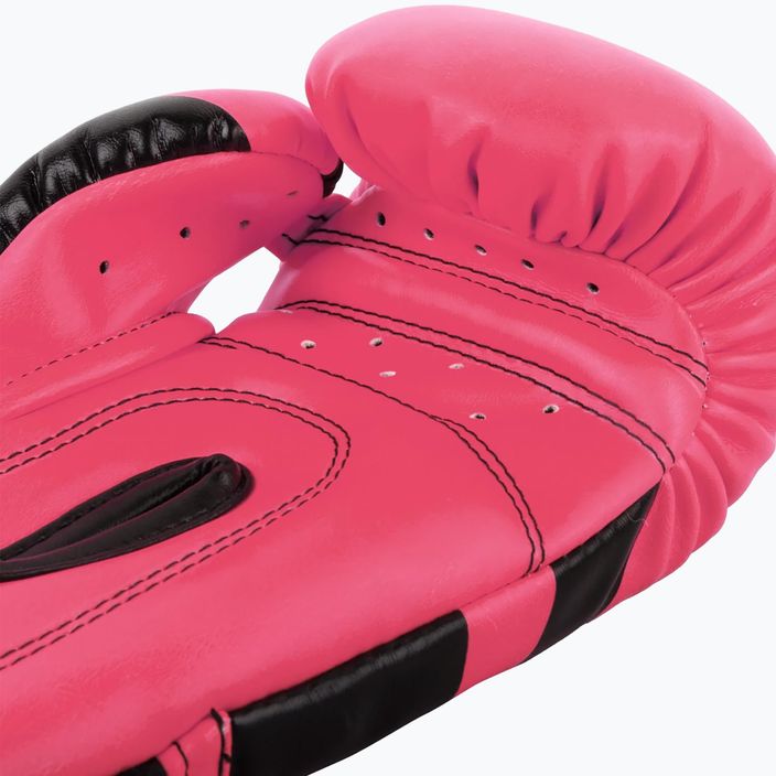 Детски боксови ръкавици Venum Elite Boxing във флуорово розово 8