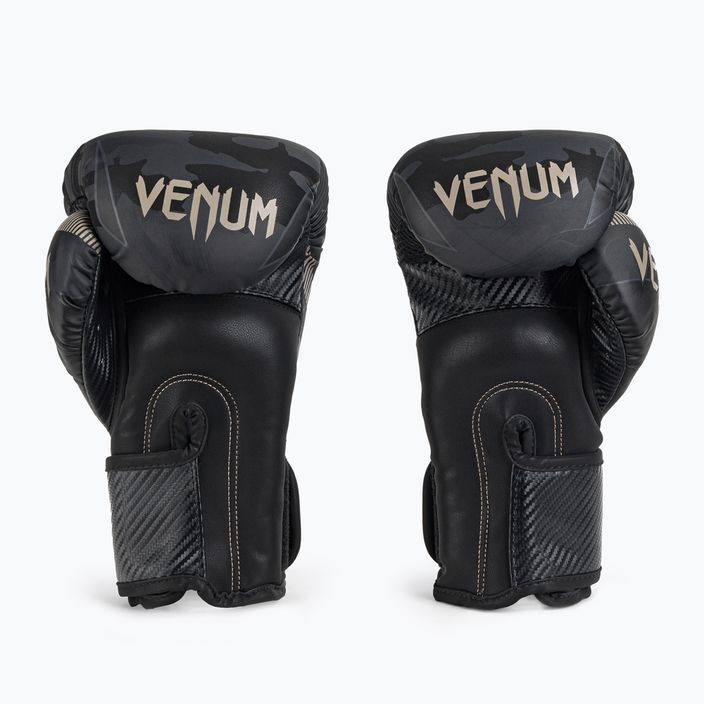 Venum Impact боксови ръкавици черно-сиви VENUM-03284-497 2