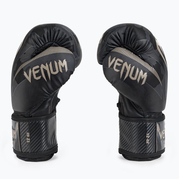 Venum Impact боксови ръкавици черно-сиви VENUM-03284-497 4