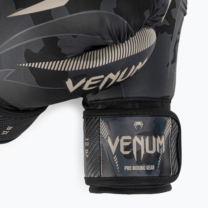 Venum Impact боксови ръкавици черно-сиви VENUM-03284-497 5