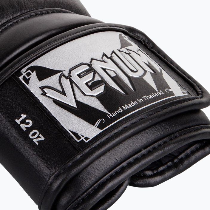 Venum Giant 3.0 черно-сребърни боксови ръкавици 2055-128 8