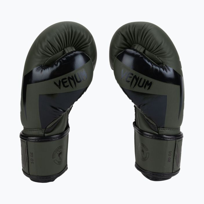 Мъжки боксови ръкавици Venum Elite green VENUM-1392 4