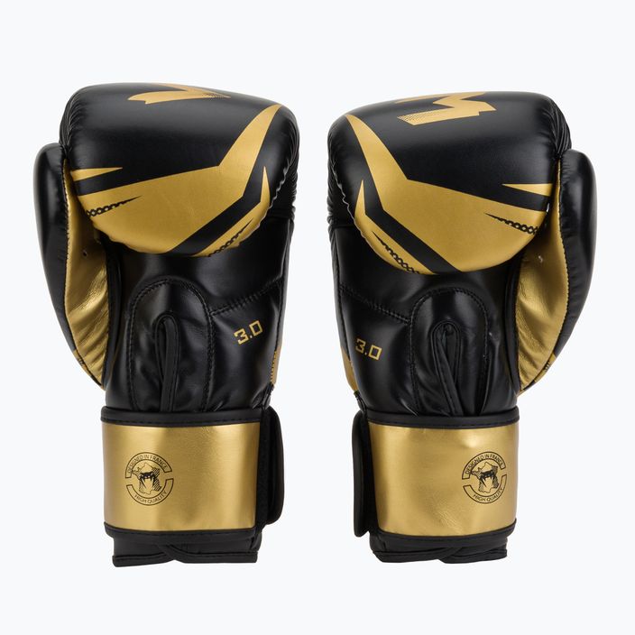 Мъжки боксови ръкавици Venum Challenger 3.0 в черно и златно VENUM-03525 4
