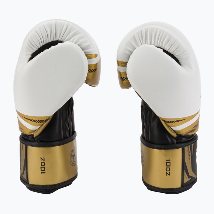 Боксови ръкавици Venum Challenger 3.0 в бяло и златно 03525-520 4