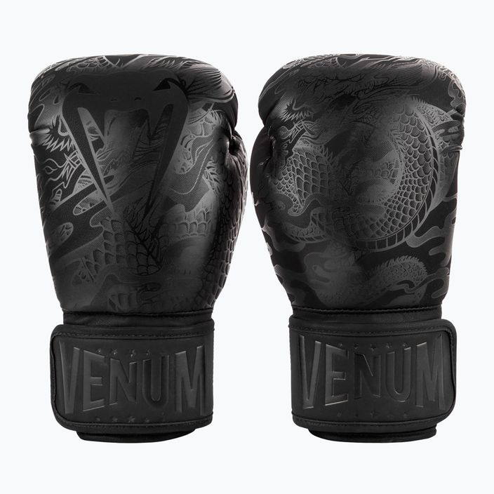 Venum Dragon's Flight черни/черни боксови ръкавици 7