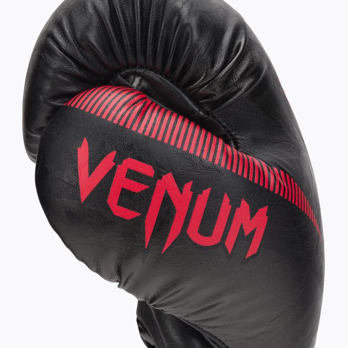 Venum Impact боксови ръкавици черни VENUM-03284-100-10OZ 5
