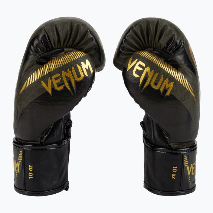 Venum Impact боксови ръкавици зелени 03284-230-10OZ 4
