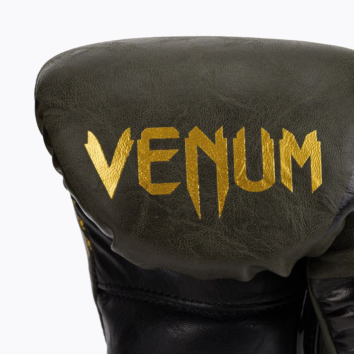 Venum Impact боксови ръкавици зелени 03284-230-10OZ 6
