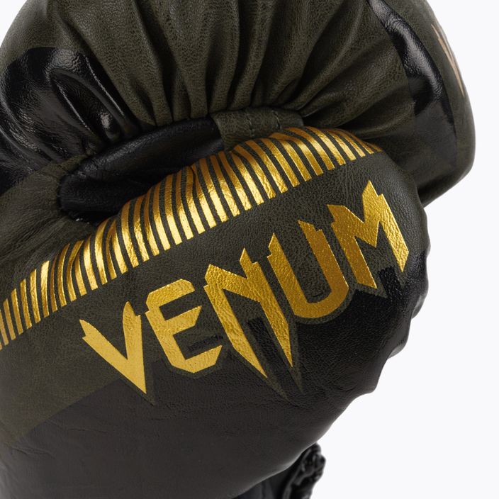 Venum Impact боксови ръкавици зелени 03284-230-10OZ 8