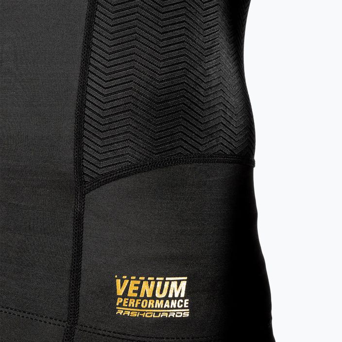 Мъжки Venum G-Fit Rashguard с дълъг ръкав black/gold 6