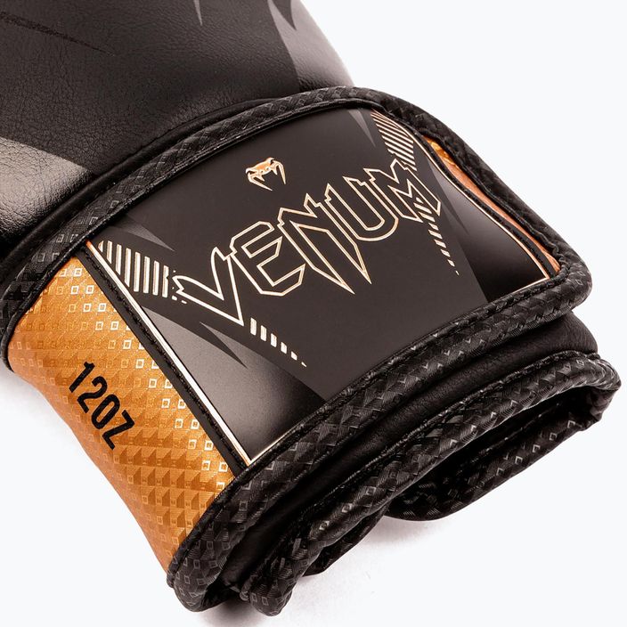 Venum Impact боксови ръкавици кафяви VENUM-03284-137-10OZ 9