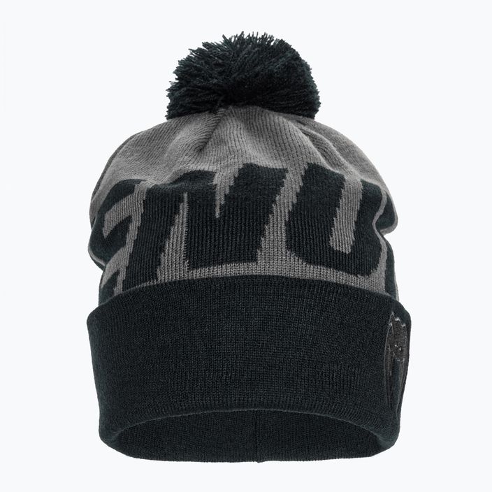Venum Elite Зимна шапка с помпон сива/черна 2