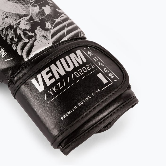 Venum YKZ21 Boxing черни/бели детски боксови ръкавици 8