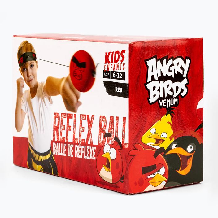 Детска рефлексна топка Venum Angry Birds червена 5