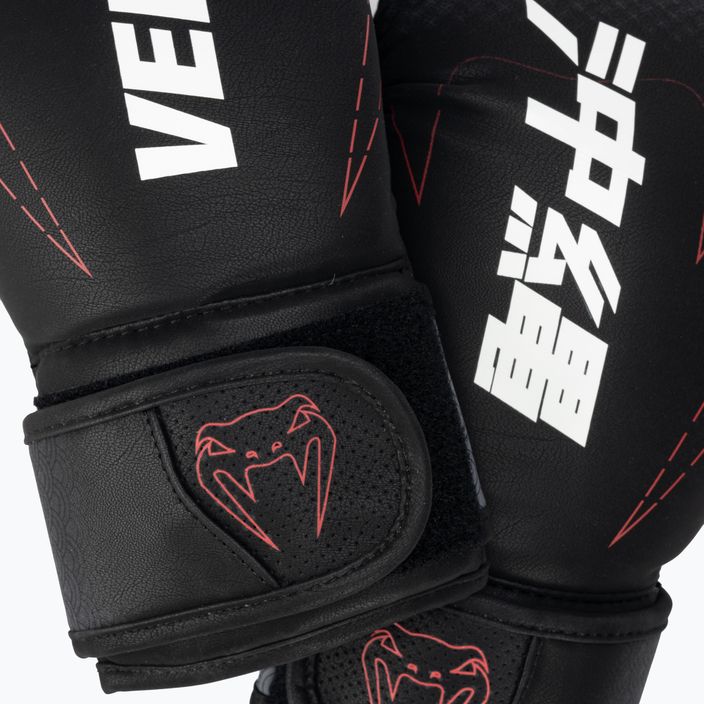 Venum Okinawa 3.0 детски боксови ръкавици черни/червени 4