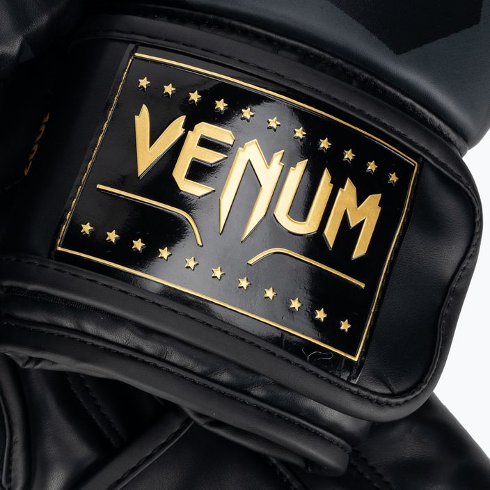 Venum Razor черни/златни боксови ръкавици 4