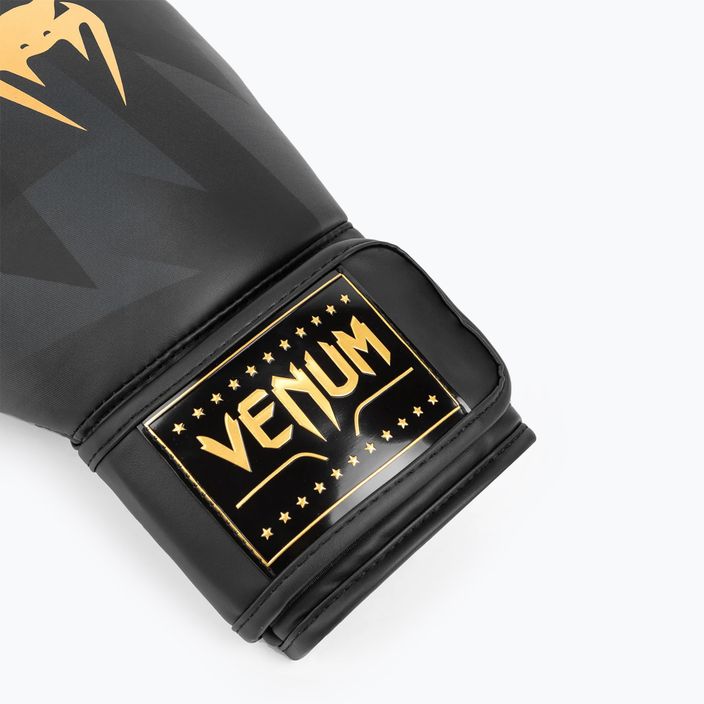 Venum Razor черни/златни боксови ръкавици 7