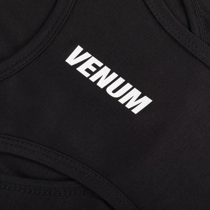 Venum Essential Женски горнище на резервоар Racer Back черно 9