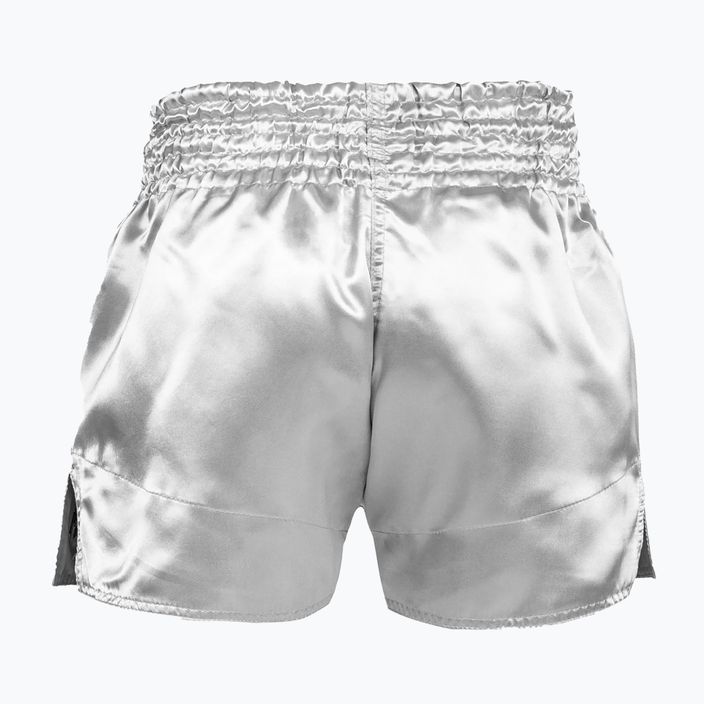 Мъжки къси панталони Venum Classic Muay Thai black and silver 03813-451 3