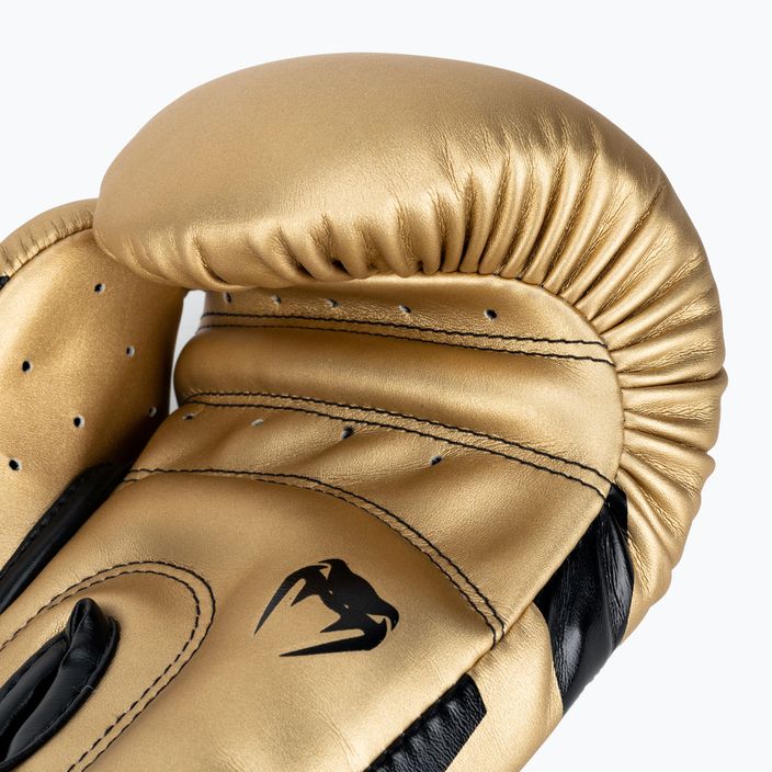 Мъжки боксови ръкавици Venum Elite в златисто и черно 1392-449 4