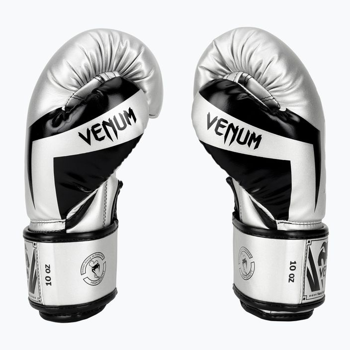 Мъжки боксови ръкавици Venum Elite зелени 1392-451 3