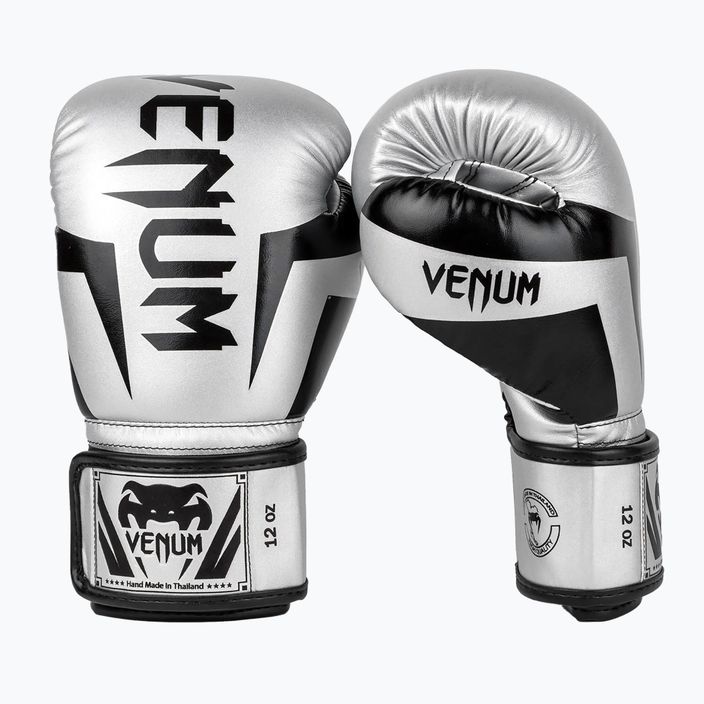 Мъжки боксови ръкавици Venum Elite зелени 1392-451 7
