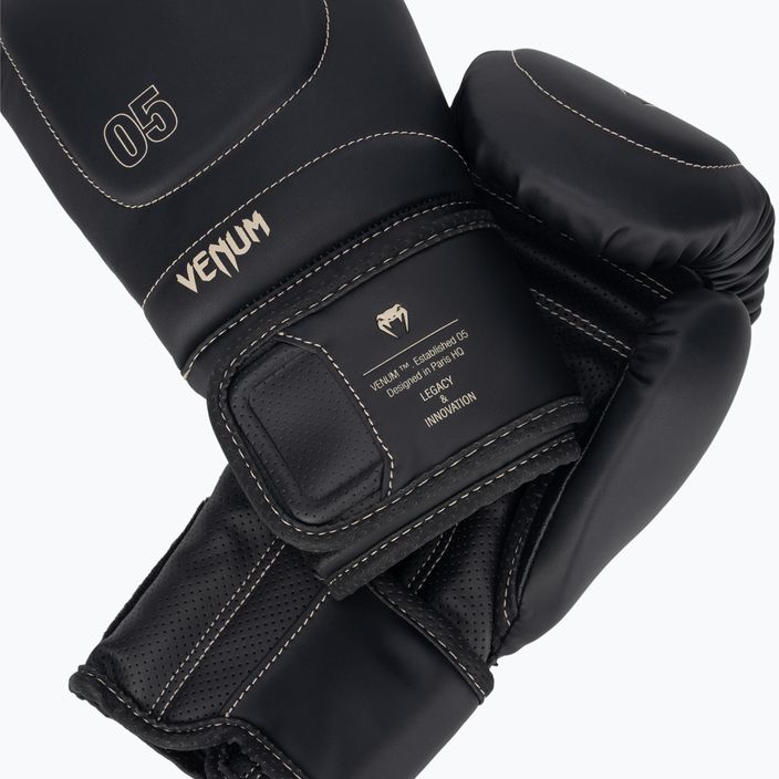 Боксови ръкавици Venum Impact Evo черни 4