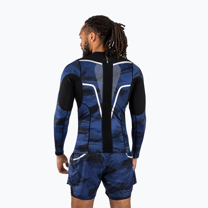 Мъжка тениска с дълъг ръкав Venum Electron 3.0 Rashguard navy 3