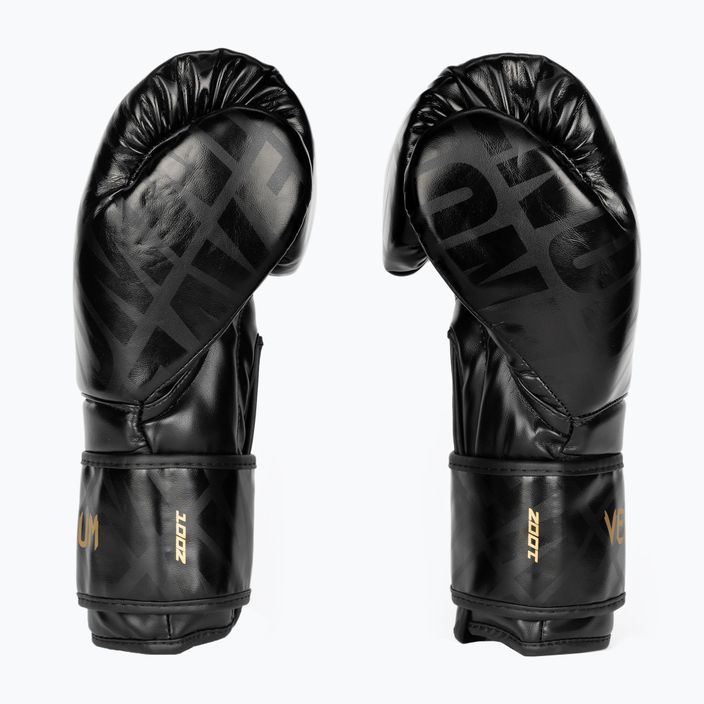 Venum Contender 1.5 XT боксови ръкавици черни/златни 3