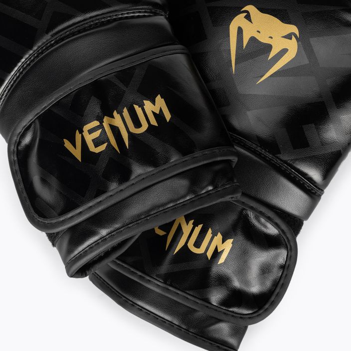 Venum Contender 1.5 XT боксови ръкавици черни/златни 4