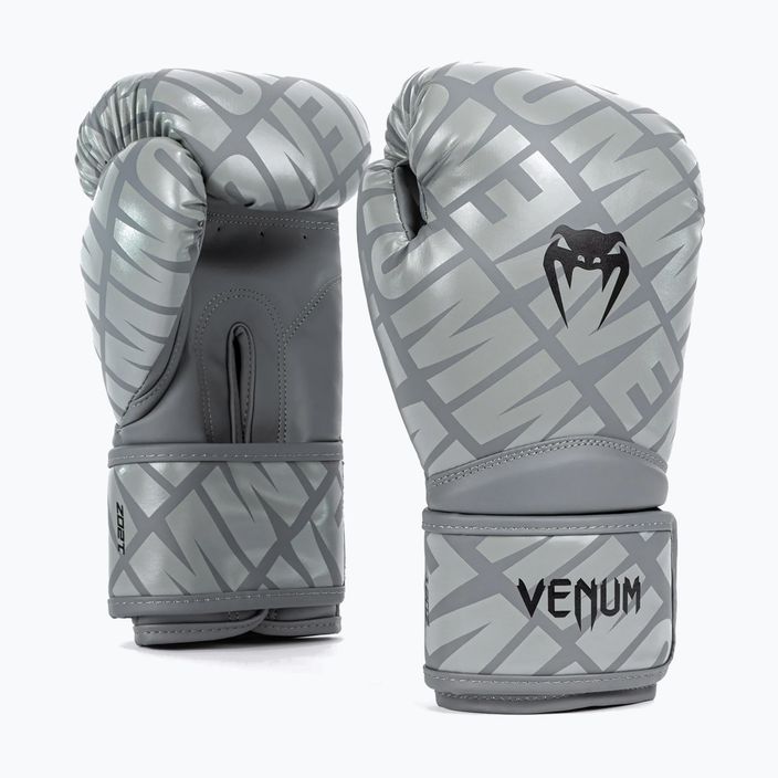 Venum Contender 1.5 XT Боксови ръкавици сиви/черни 3
