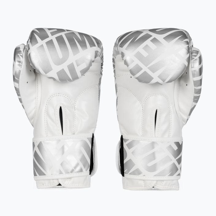 Venum Contender 1.5 XT Боксови ръкавици бели/сребърни 2