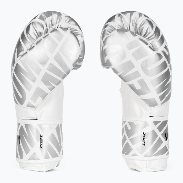 Venum Contender 1.5 XT Боксови ръкавици бели/сребърни 3