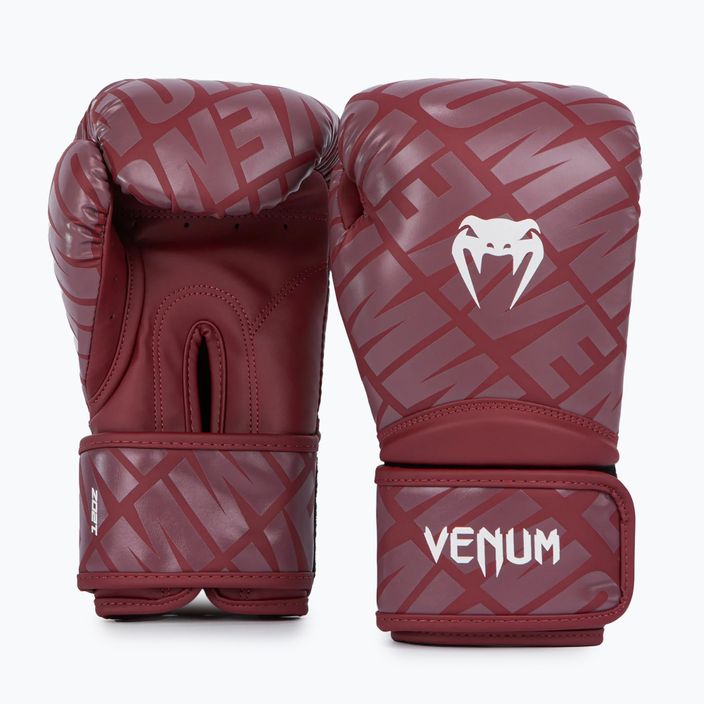 Venum Contender 1.5 XT Боксови ръкавици бордо/бяло 2