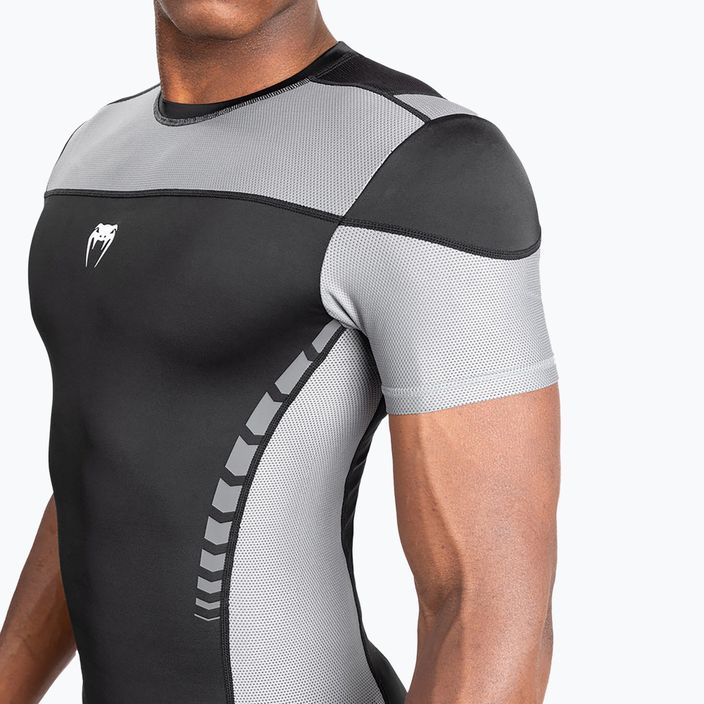 Мъжки рашгард Venum Tempest Rashguard black/ grey 4