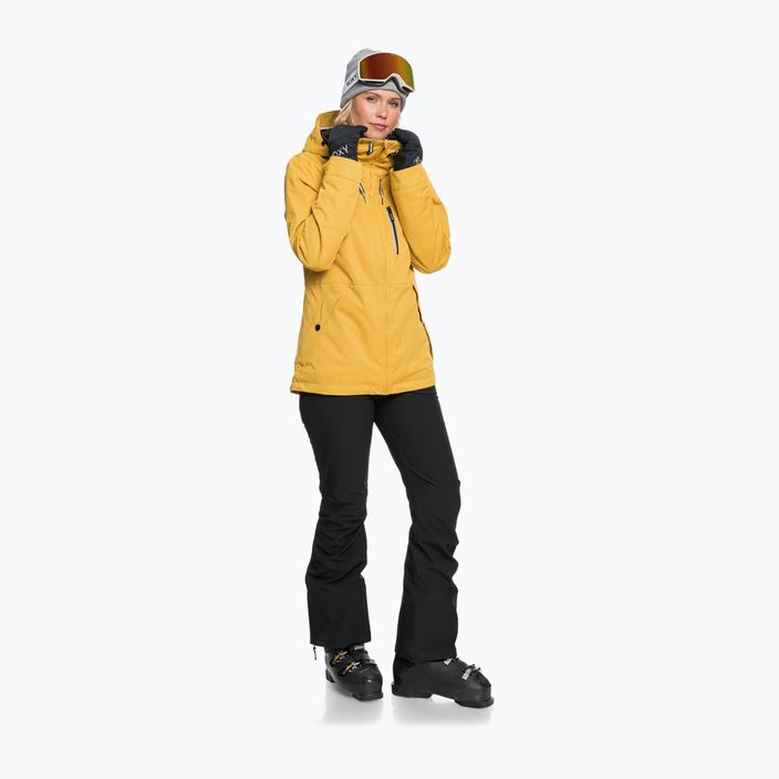 Дамско яке за сноуборд ROXY Presence Parka 2021 golden 4