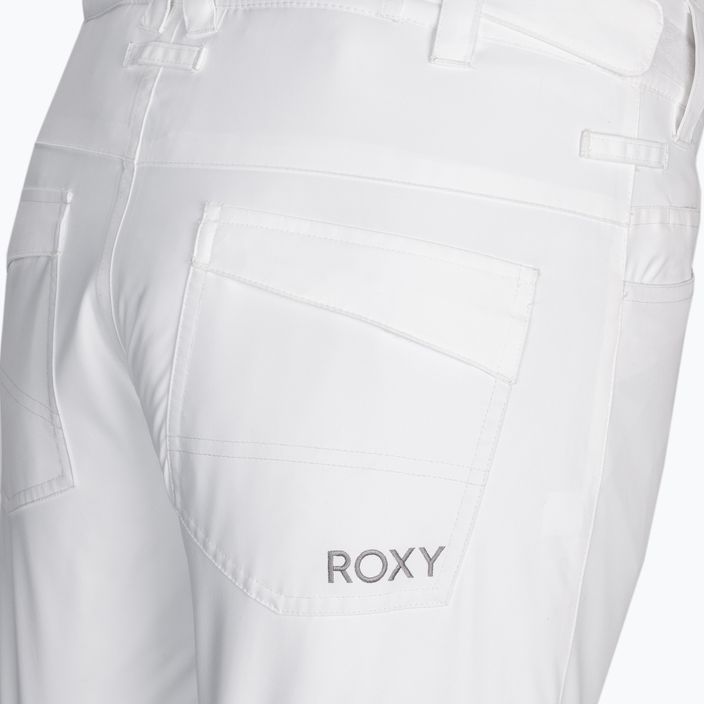 Дамски панталони за сноуборд ROXY Backyard 2021 bright white 9