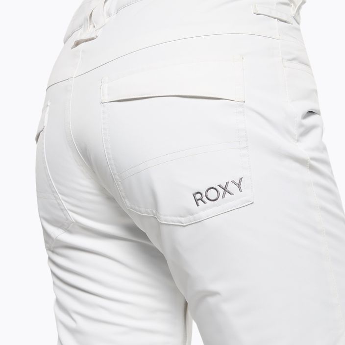 Дамски панталони за сноуборд ROXY Backyard 2021 bright white 5