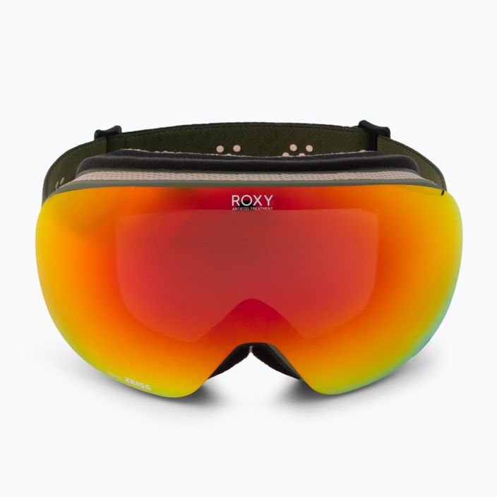 Очила за сноуборд за жени ROXY Popscreen Cluxe J 2021 burnt olive/sonar ml revo red 2