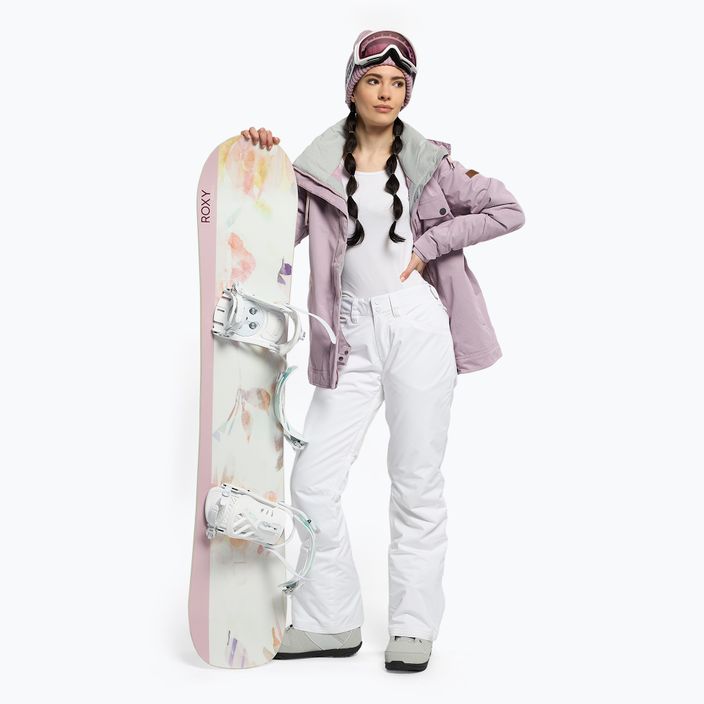 Дамски панталони за сноуборд ROXY Backyard 2021 white 2
