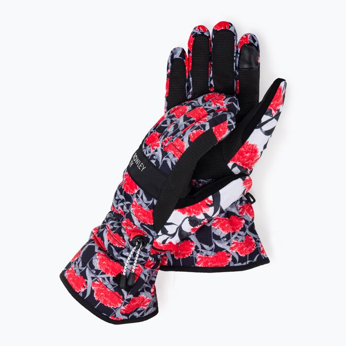 Дамски ръкавици за сноуборд ROXY Cynthia Rowley 2021 true black/white/red