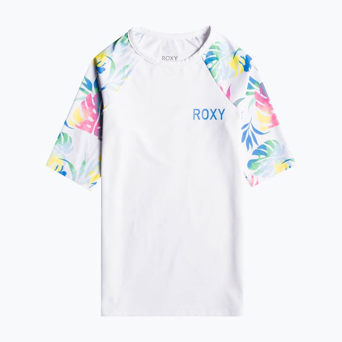Детска тениска за плуване ROXY Printed 2021 bright white/surf trippin 4