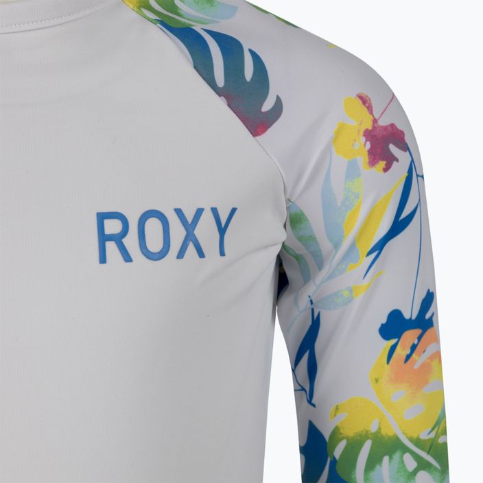 Детска тениска за плуване ROXY Printed 2021 bright white/surf trippin 3