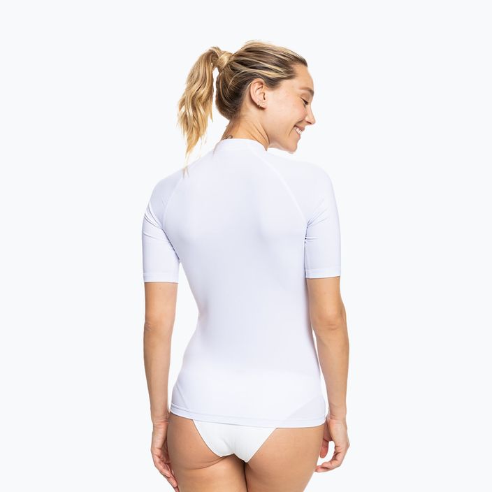Дамска тениска за плуване ROXY Whole Hearted 2021 bright white 3