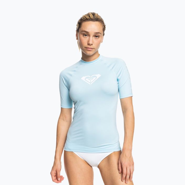 Дамска тениска за плуване ROXY Whole Hearted 2021 cool blue
