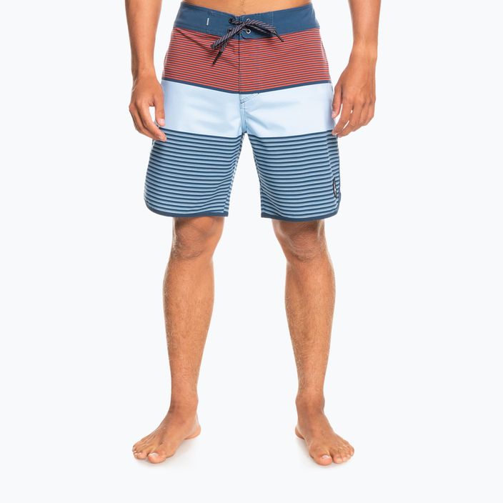 Мъжки къси панталони за плуване Quiksilver Surfsilk Tijuana 18 Blue-Orange EQYBS04651-BSN6 3