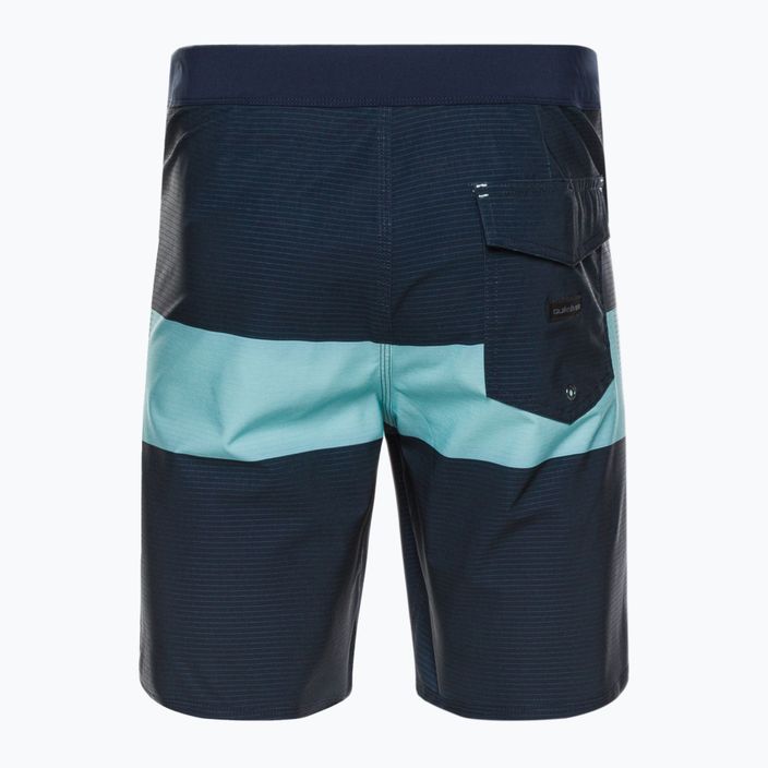 Мъжки къси панталони за плуване Quiksilver Highlite Arch 19 Navy Blue EQYBS04648-BYJ6 2